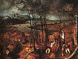 Pieter The Elder Bruegel Canvas Paintings - Gloomy Day